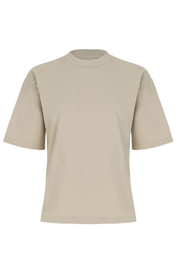 CAMISETA BOXY BEIGE