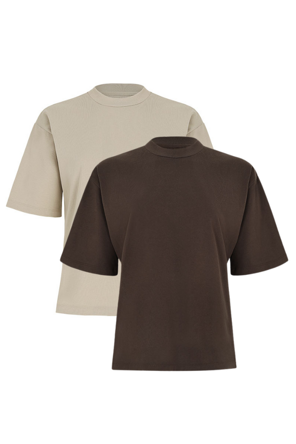 COMBO CAMISETA BOXY