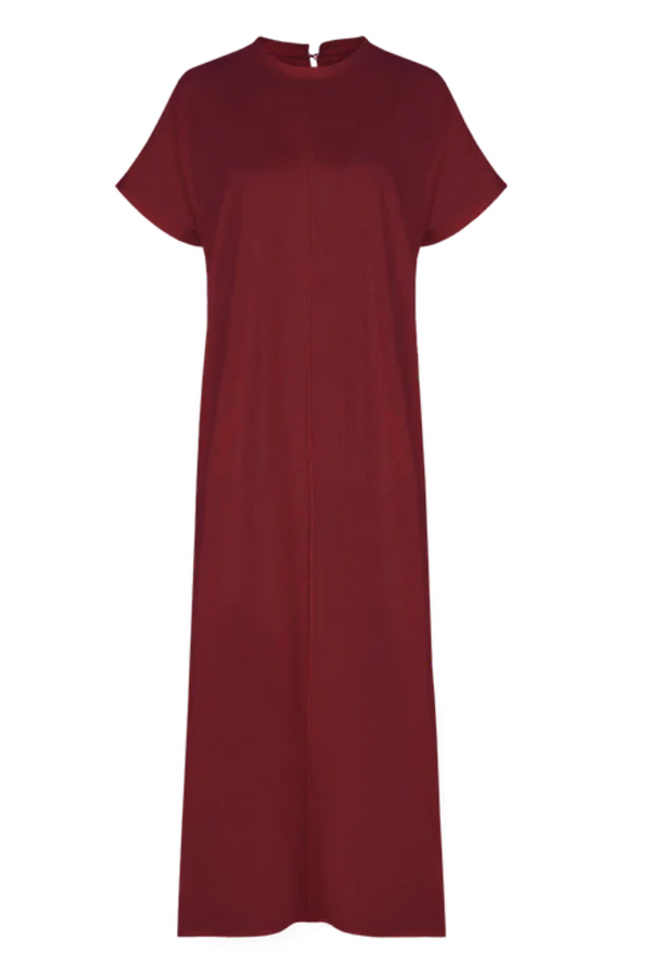 VESTIDO HOJARRASCO VINO