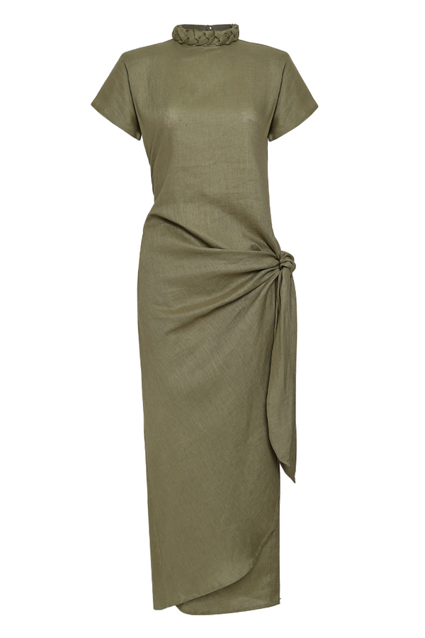VESTIDO MUSA MATCHA