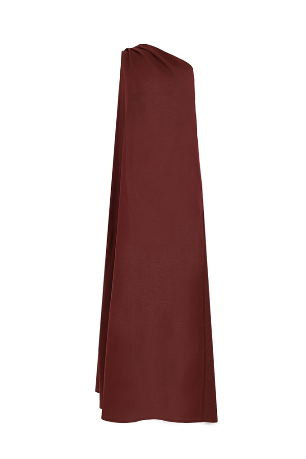 VESTIDO TRUST VINO OSCURO